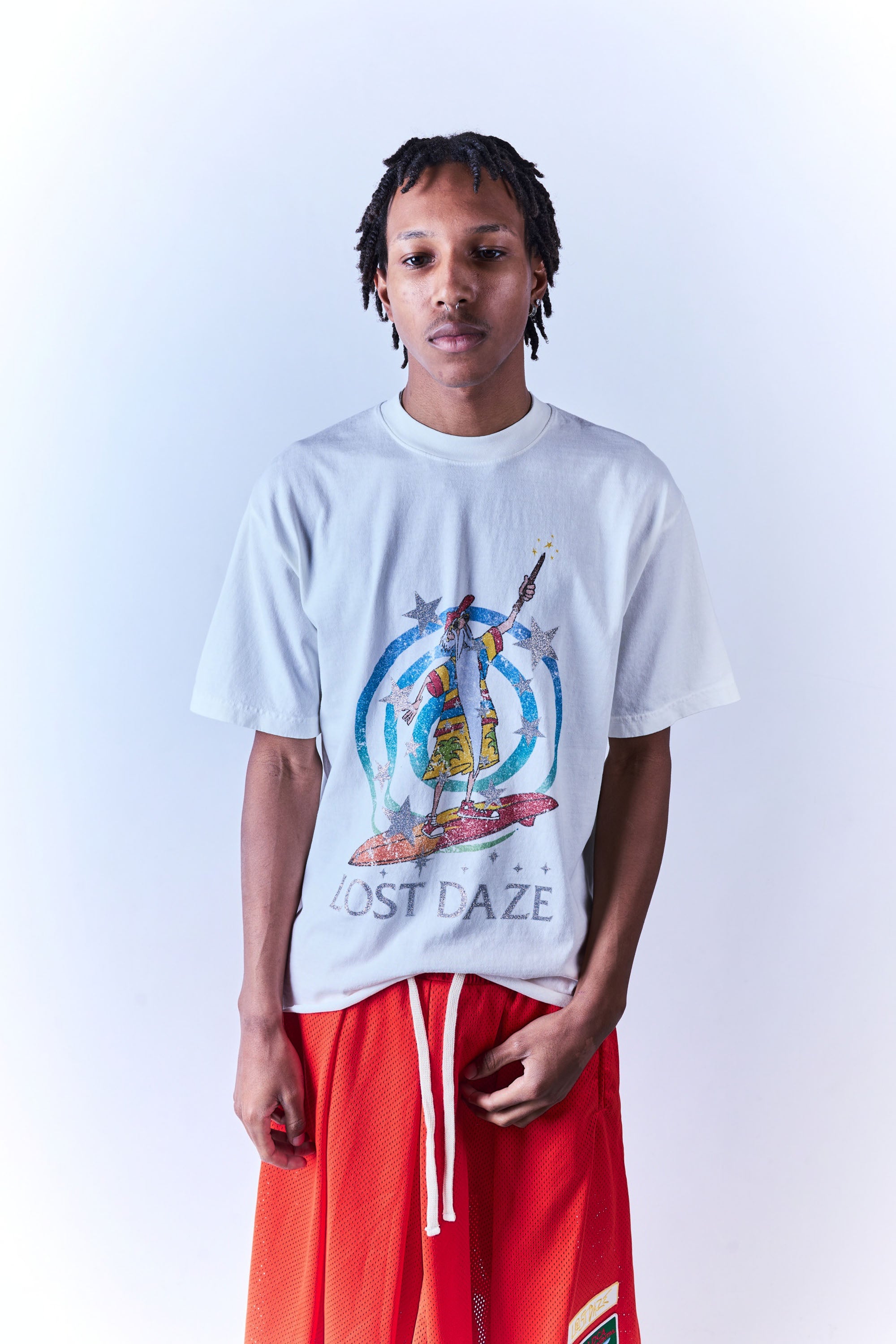 Surfing Wizard Tee – Lost Daze