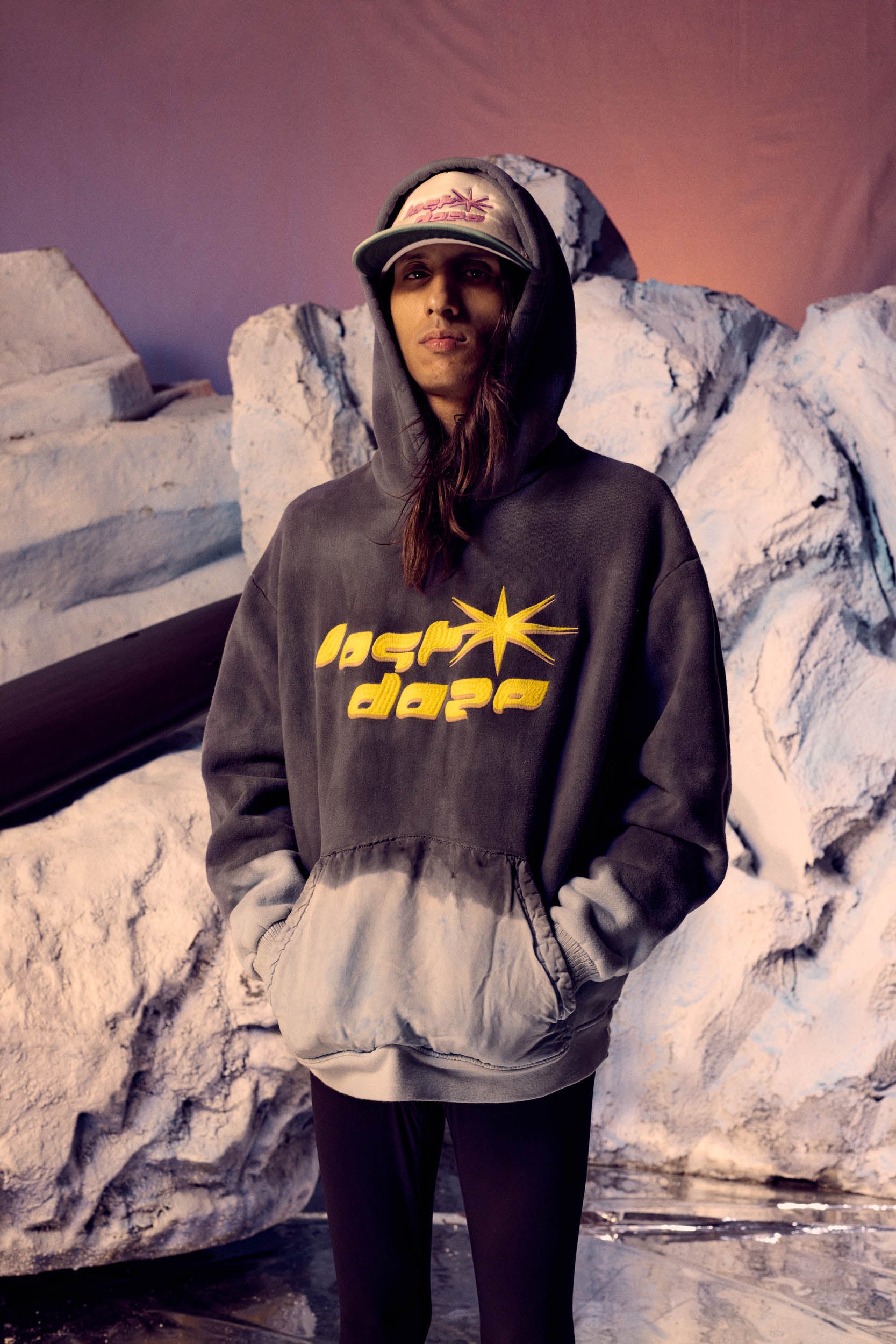 Free spirit sky dyed hoodie discount