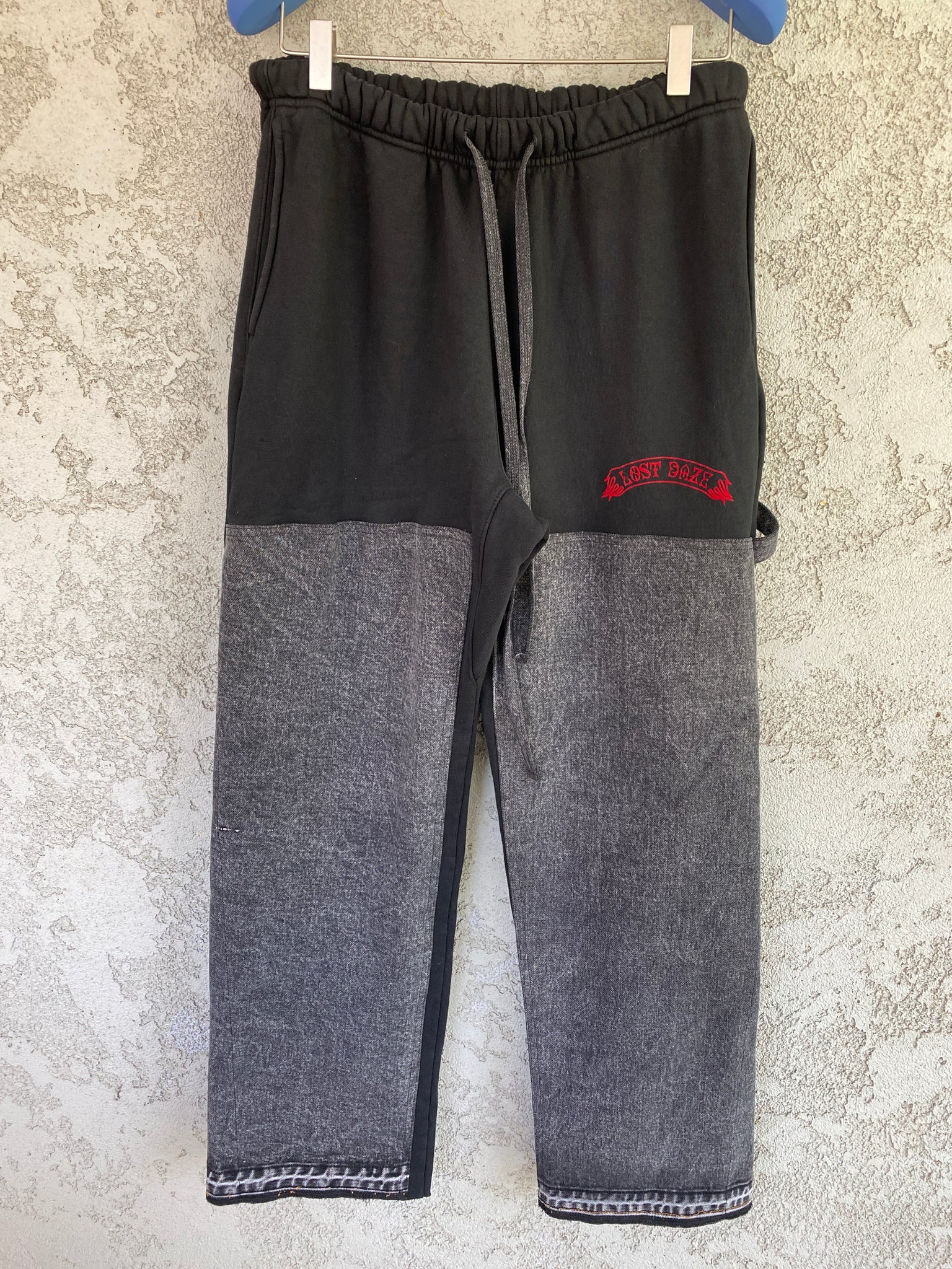 Canvas Carpenter Sweatpant Black