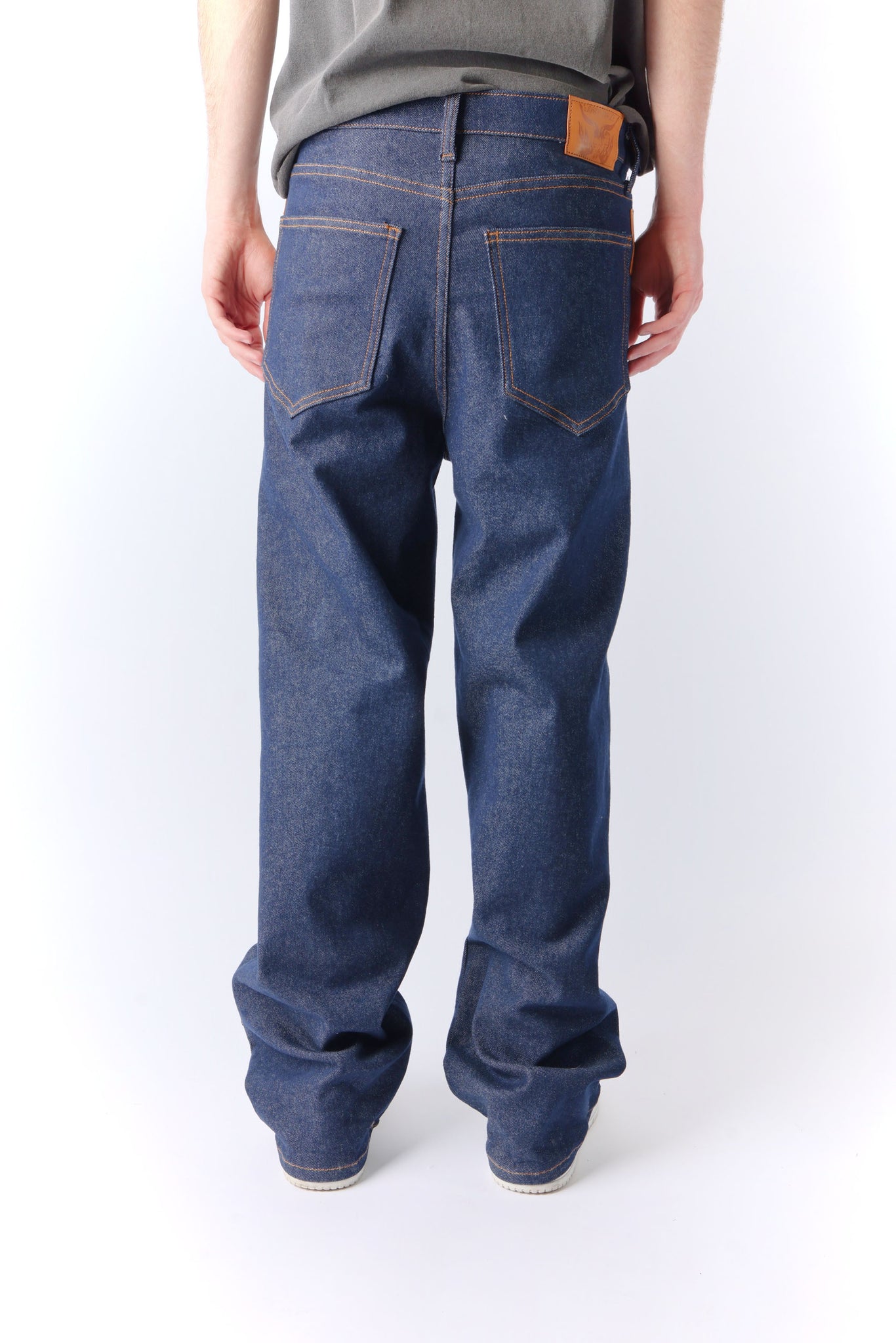 Loose Jean Raw Rinsed Indigo