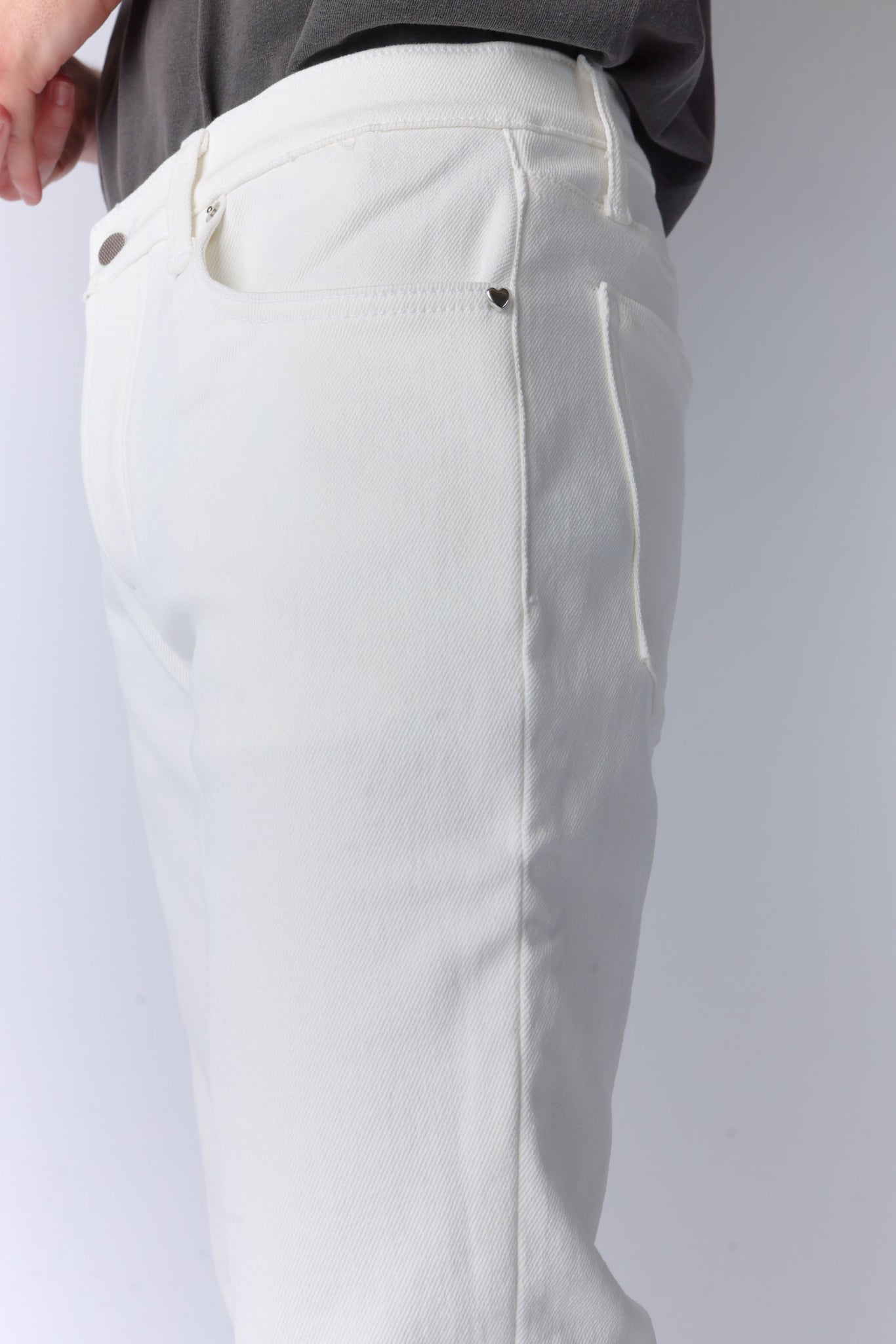 Classic Jean Raw Rinse White