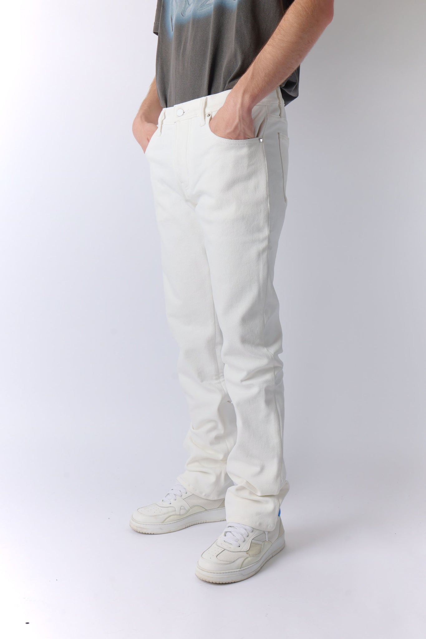 Classic Jean Raw Rinse White