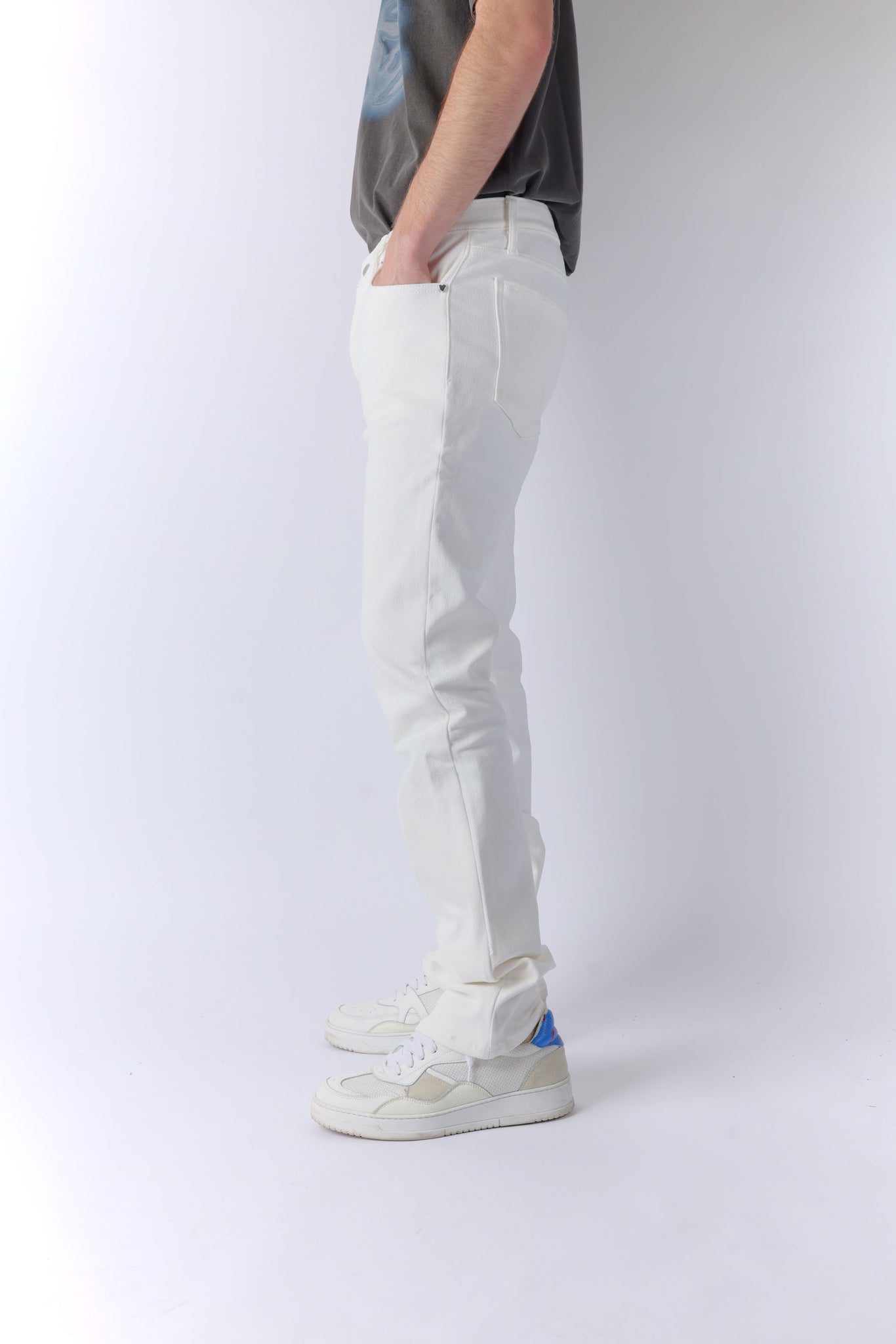 Classic Jean Raw Rinse White