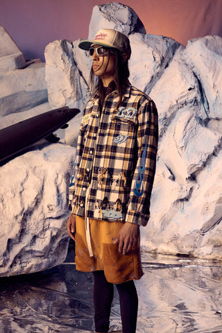 Monster City Flannel