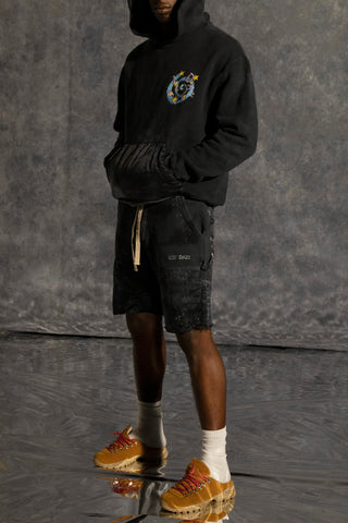 Double Knee Sweat Shorts